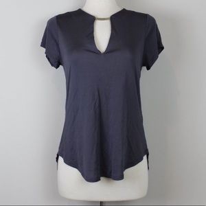 ❗️FINAL PRICE CLOSET CLOSING H&M Gray Blouse with Metal Detailing
